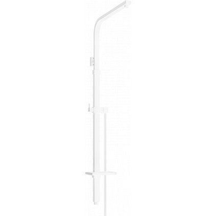 Mexen Q, sprchový stĺp pre batériu s  3/4" horným pripojením, biela, 79395-20