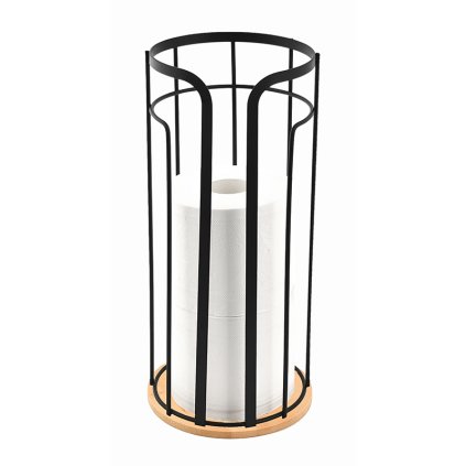 Erga Plain/Umbra, zásobník toaletného papiera 08473, čierna-hnedá, ERG-99946CZ