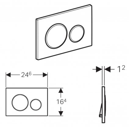 44194 geberit sigma20 ovladacie tlacidlo sigma20 biele zlate 115 882 kk 1