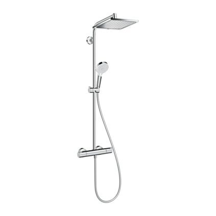 Hansgrohe Crometta E, showerpipe 240 1jet EcoSmart 9 l/min s termostatom, chróm, HAN-27281000