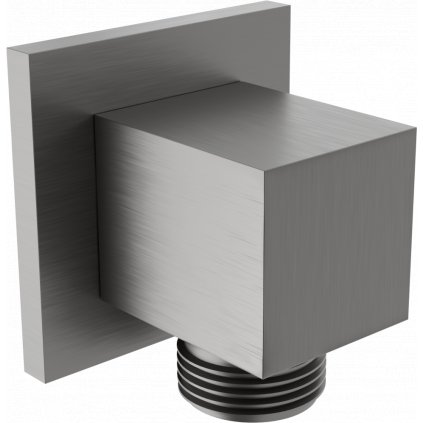 Mexen príslušenstvo - uhlový konektor 1/2" Cube, grafitová, 79340-66