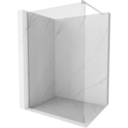 Mexen Kioto, sprchová zásteny typ Walk-In 155 x 200 cm, 8mm číre sklo, oceľová, 800-155-101-97-00