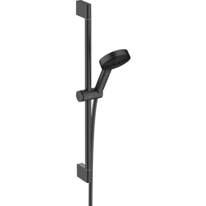 Hansgrohe Pulsify Select S, sprchová súprava 105 3jet Relaxation EcoSmart so sprchovou tyčou 65 cm, matná čierna , HAN-24161670