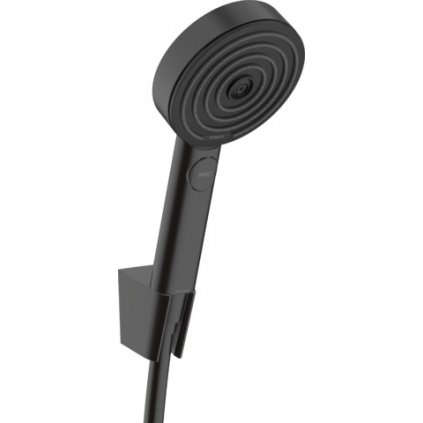 Hansgrohe Pulsify Select S, súprava so sprchovým držiakom 105 3jet Relaxation so sprchovou hadicou 1600 mm, matná čierna, HAN-24303670