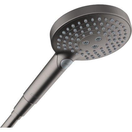 Hansgrohe Raindance Select S, ručná sprcha 120 3jet, kartáčovaný čierny chróm, HAN-26014340