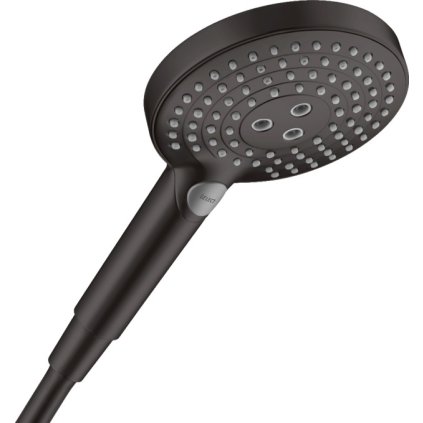 Hansgrohe Raindance Select S, ručná sprcha 120 3jet, čierna matná, HAN-26014670