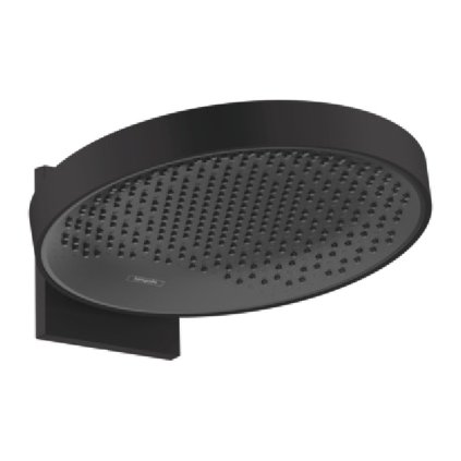 Hansgrohe Rainfinity, hlavová sprcha 360 1jet s pripojením na stenu, matná čierna, HAN-26230670