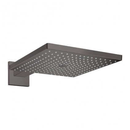 Hansgrohe Raindance E, hlavová sprcha 300 1jet so sprchovým ramenom, kartáčovaný čierny chróm, HAN-26238340