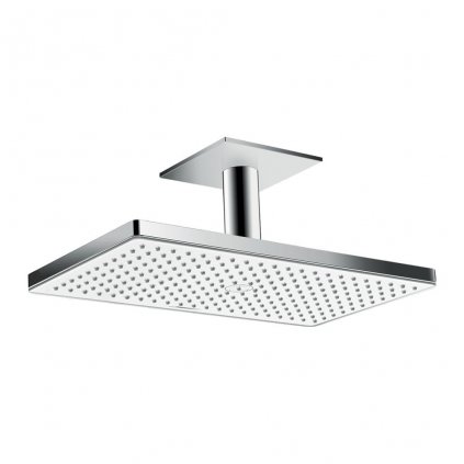 Hansgrohe Rainmaker Select, hlavová sprcha 460 1jet so sprchovým ramenom, biela/chrómová, HAN-24002400