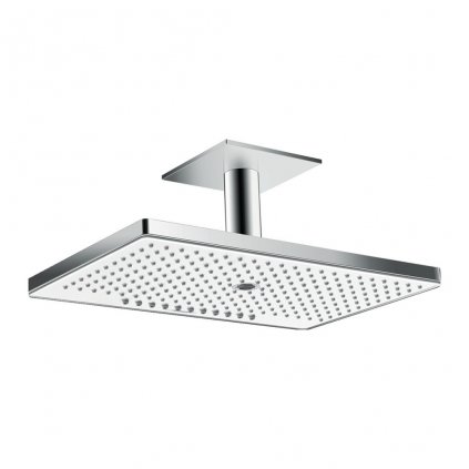Hansgrohe Rainmaker Select, hlavová sprcha 460 3jet so sprchovým ramenom, biela/chrómová, HAN-24006400