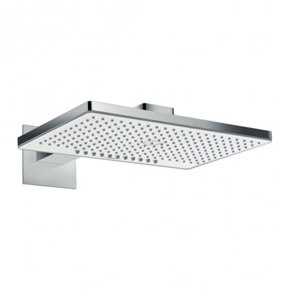 Hansgrohe Rainmaker Select, hlavová sprcha 460 2jet EcoSmart so sprchovým ramenom, biela/chrómová, HAN-24015400