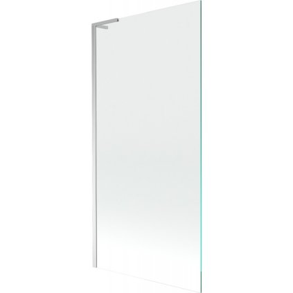 Mexen Next L, 1-krídlová vaňová zástena 90 x 150 cm, 6mm číre sklo, chrómový profil, 895-090-000-03-00-01