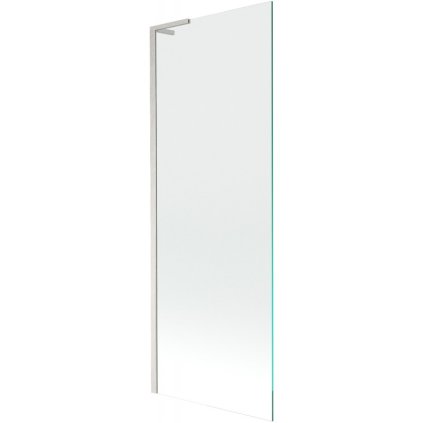 Mexen Next L, 1-krídlová vaňová zástena 70 x 150 cm, transparent, 6mm číre sklo, profil brúsená oceľ, 895-070-000-03-00-97