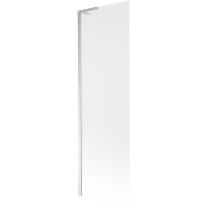 Mexen Next L, 1-krídlová vaňová zástena 60 x 150 cm, 6mm sklo námraza, chrómový profil, 895-060-000-03-30-01