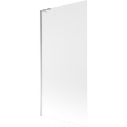 Mexen Next L, 1-krídlová vaňová zástena 90 x 150 cm, 6mm sklo námraza, chrómový profil, 895-090-000-03-30-01