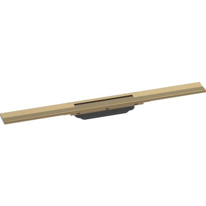Hansgrohe RainDrain Flex, vrchná sada sprchového žľabu 700, skracovateľný, pre inštaláciu voľne na plochu, kartáčovaný bronz, HAN-56043140