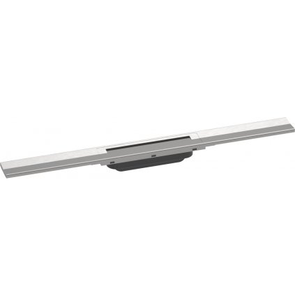 Hansgrohe RainDrain Flex, vrchná sada sprchového žľabu 800, skracovateľný, pre inštaláciu voľne na plochu, kartáčovaná nerezová oceľ, HAN-56044800