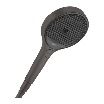 Hansgrohe Rainfinity, ručná sprcha 130 3jet EcoSmart, kartáčovaný čierny chróm, HAN-26865340