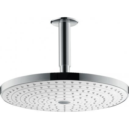 Hansgrohe Raindance Select S, hlavová sprcha 300 2jet s prívodom zo stropu, biela/chrómová, HAN-27337400
