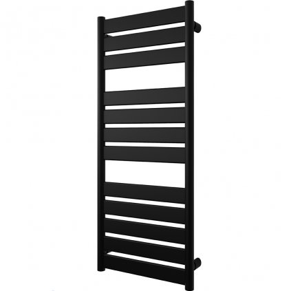 Cerano Cassandra, vykurovacie teleso 1200x500 mm, 644W, rozteč prijenia 462 mm, čierna matná, CER-CER-429622