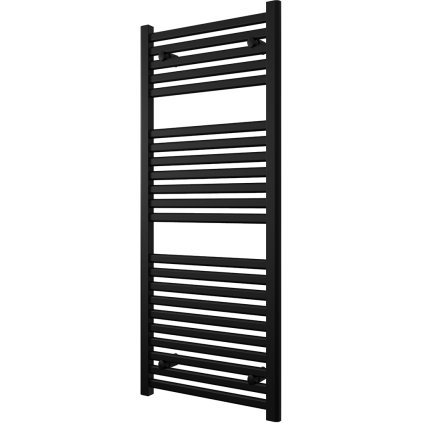 Cerano Donovan, vykurovacie teleso 1200x500mm, 369W, rozteč pripojenia 450 mm, čierna matná, CER-CER-429592