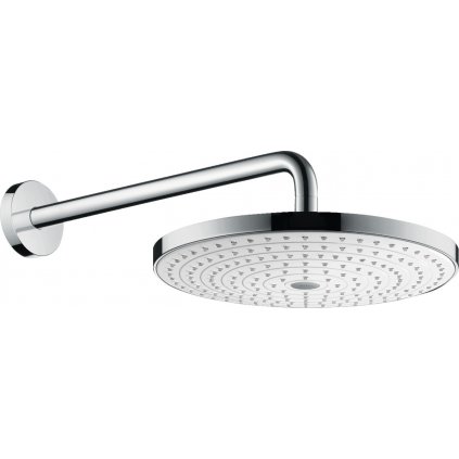 Hansgrohe Raindance Select S, hlavová sprcha 300 2jet so sprchovým ramenom, biela/chrómová, HAN-27378400