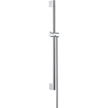 Hansgrohe Unica, Crometta sprchová tyč 650 mm so sprchovou hadicou Metaflex 1600 mm, chrómová, HAN-27615000