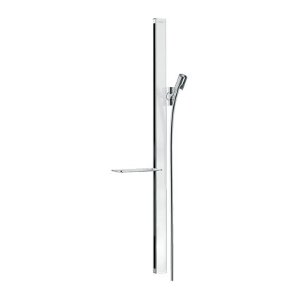 Hansgrohe Unica, sprchová tyč E 900 mm so sprchovou hadicou Isiflex 1600 mm, biela/chrómová, HAN-27640400