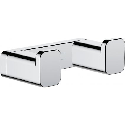 Hansgrohe AddStoris, dvojitý háčik, chrómová, HAN-41755000