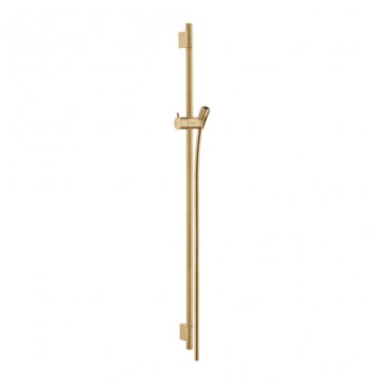 Hansgrohe Unica, S Puro sprchová tyč 900 mm so sprchovou hadicou Isiflex 1600 mm, kartáčovaný bronz, HAN-28631140