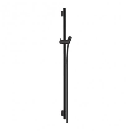 Hansgrohe Unica, S Puro sprchová tyč 900 mm so sprchovou hadicou Isiflex 1600 mm, matná čierna, HAN-28631670
