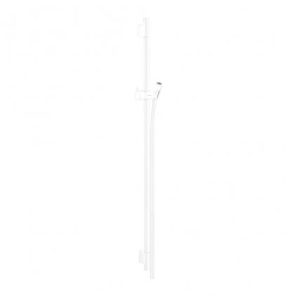 Hansgrohe Unica, S Puro sprchová tyč 900 mm so sprchovou hadicou Isiflex 1600 mm, matná biela, HAN-28631700