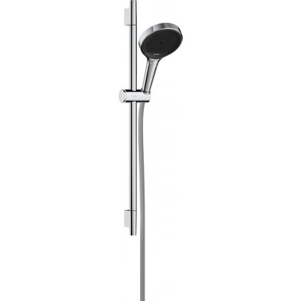 Hansgrohe Rainfinity, sprchová sada 130 3jet EcoSmart s tyčou S Puro 65 cm, chrómová, HAN-28746000