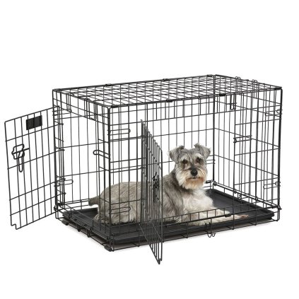Tutumi, klietka pre psa 60x50x43cm, do 10kg, P70396A, čierna, HOM-03661