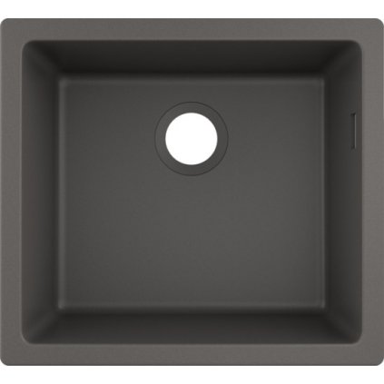 Hansgrohe S51, drez pod dosku 450, kamenná šedá, HAN-43431290