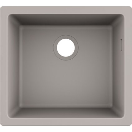 Hansgrohe S51, drez pod dosku 450, betónová šedá, HAN-43431380