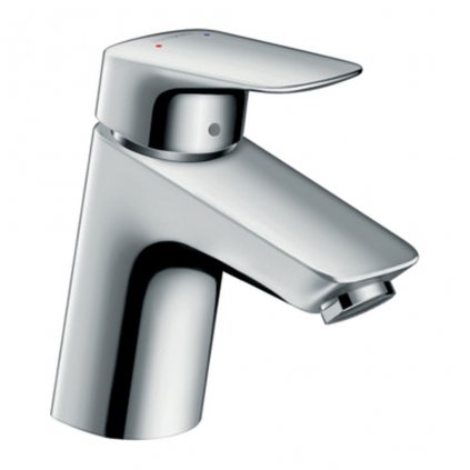 Hansgrohe Logis, páková umývadlová batéria 70 LowFlow s odtokovou súpravou s tiahlom, chrómová, HAN-71078000