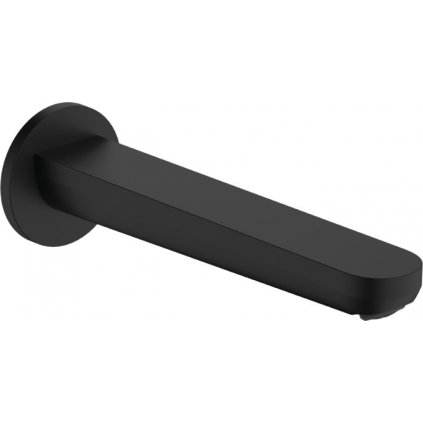 Hansgrohe Rebris S, vaňový výtok, čierna matná, HAN-72430670