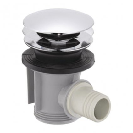 Hansgrohe, odtoková súprava Push-Open pre vane , chrómová, HAN-50107000