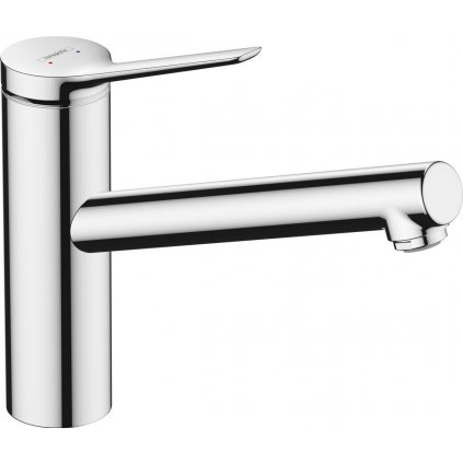 Hansgrohe Zesis M33, páková kuchynská batéria 150, pre nízkotlakové/beztlakové ohrievače vody, 1jet, chrómová, HAN-74806000