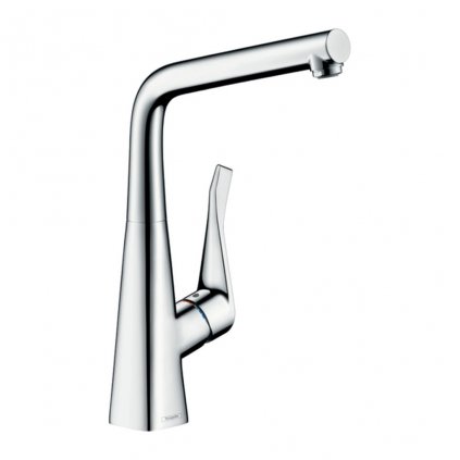 Hansgrohe Metris M71, kuchynská páková batéria 320, Eco, 1jet, chrómová, HAN-14782000