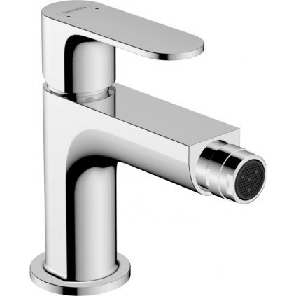 Hansgrohe Rebris S, páková bidetová batéria s kovovou odtokovou súpravou s tiahlom, chrómová, HAN-72212000