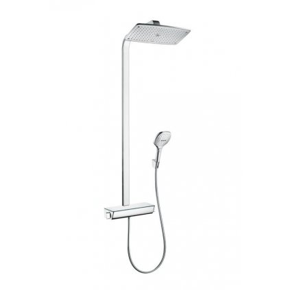 Hansgrohe Raindance Select E, sprchový set Showerpipe 360 s termostatom, EcoSmart 9 l/min, chrómová, HAN-27286000