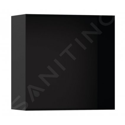Hansgrohe XtraStoris Minimalistic, výklenok do steny, 300x300x140 mm, matná čierna, HAN-56079670