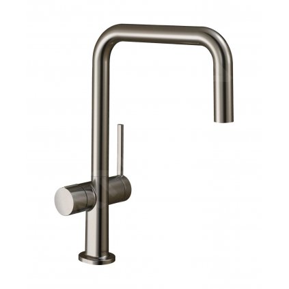 Hansgrohe M54, drezová batéria Talis U 220, s uzatváracím ventilom na spotrebič, vzhľad nehrdzavejúcej ocele, HAN-72807800