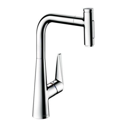 Hansgrohe Talis Select M51, páková kuchynská batéria 300, vyťahovateľná sprška, chrómová, HAN-72823000