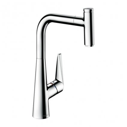 Hansgrohe Talis Select M51, kuchynská páková batéria 300, Eco, vyťahovateľný výtok, 1jet, chrómová, HAN-72826000