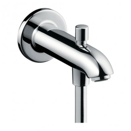 Hansgrohe, vaňový výtok s prepínacím ventilom 152 mm, chrómová, HAN-13423000