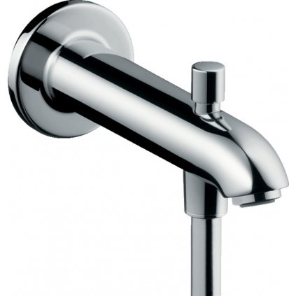 Hansgrohe, vaňový výtok s prepínacím ventilom 228 mm, chrómová, HAN-13424000