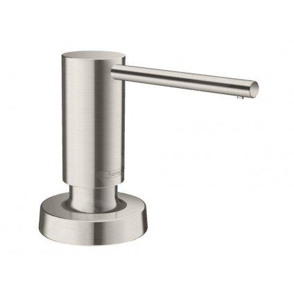 Hansgrohe, príslušenstvo, dávkovač umývacích prostriedkov A51, 500 ml, nehrdzavejúca oceľ, HAN-40448800